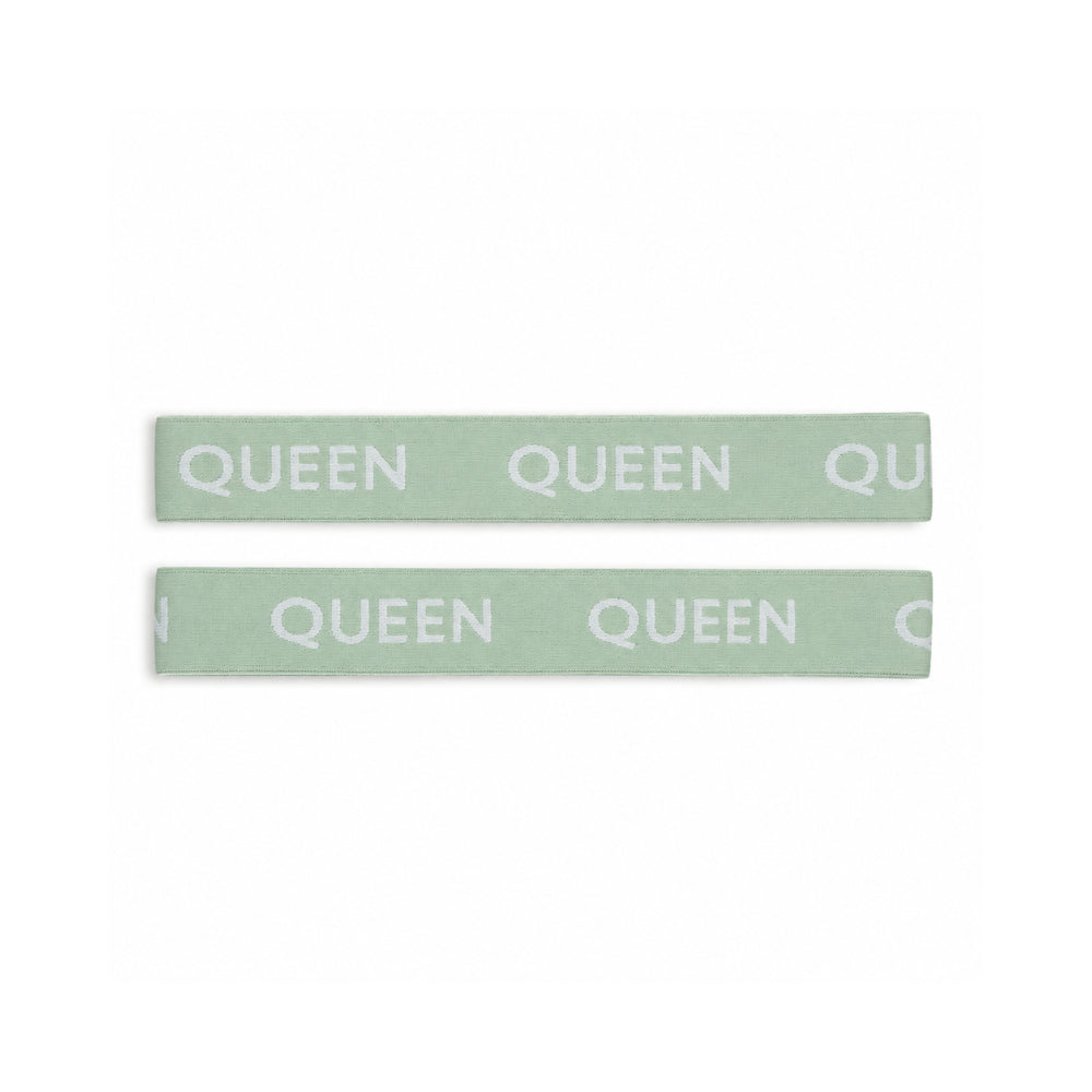 K&Co. House Series Bed Linen Storage Band Queen 2 Pack - SAGE